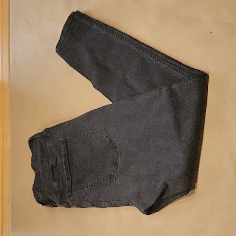 Madewell Size 32 Washed Black 10" High Rise Skinny Jeans , Gently Used Cond.
